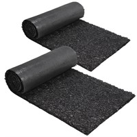 2 Pack Rubber Mulch Mat Roll for Landscaping