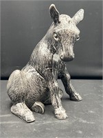 2005 signed ceramics donkey