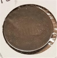 1872 Two Cent AG-Bent