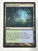 Magic The Gathering MTG Misty Rainforest Card