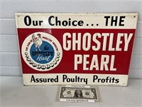 Embossed tin Ghostley Pearl Poultry Profits