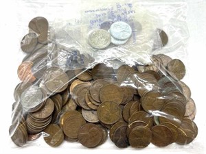Lincoln Wheat Cents, Steel Cents, and Lincoln