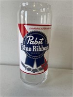 Pabst Beer Can Looing Glass