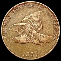 1857 Flying Eagle Cent LIGHTLY CIRCULATED