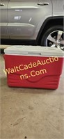 Coleman Ice Chest with 4 Cup Holders on Top