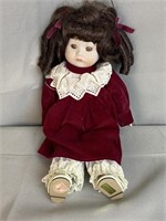 Brinn's Musical Porcelain Doll