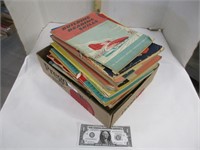 Collection of vintage kids, learning books