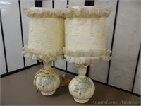 Pair of Vintage End Table/Nightstand Lamps