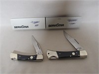 2 Servistar Explorer Lock Back Knives