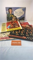 Vintage Girl Scout Calendars