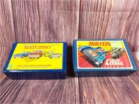 Lot of (2) 1969 Matchbox Cases