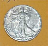 1941 S WALKING LIBERTY HALF