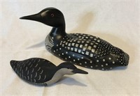 Hand Carved & Painted Loon & More