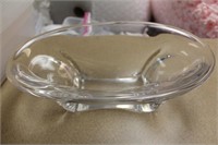 Signed Heavy Lead Crystal Bowl