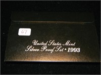 1993 Silver Proof Set