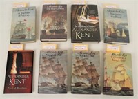 8 Alexander Kent Signed Novels