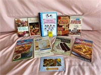 Variety of cook books