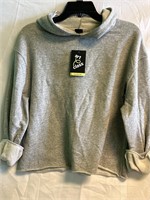 ($34) Artclass, Girls grey hoodie, Size: XXL( 18)
