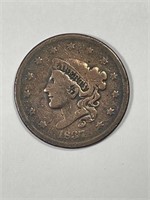 1837 Liberty Matron Head Large Cent Very Good VG