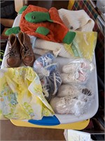 Vintage baby shoes etc