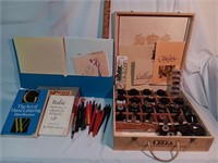 Calligraphy Set: Pens,Tips, Ink, Paper