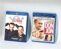 2 pk DVDs Dilemma & Don Jon