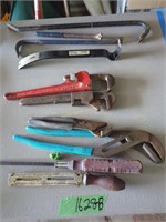 Pry Bars, Pipe Wrenches Etc As Shown