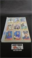 1982, 1984, & 1987  Baseball Cards