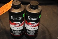 2 Full Cans Alliant Bullseye Gunpowder