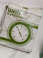 Weiss Utility Gauge, New in Box