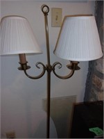 5ft Brass pole lamp