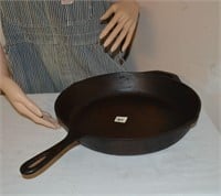 SK 13" Cast Iron Pan marked USA 12 D