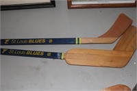 St Louis Blue Hockey Sticks