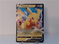 Pokemon Card Rare Pikachu V Full Art Holo