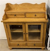 Four Drawer Wooden Jelly Cabinet