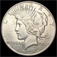 1935-S Silver Peace Dollar CLOSELY UNCIRCULATED