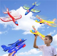 New 3 Pack Airplane Toy, Foam Airplane Launcher,2