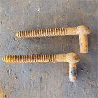 2 - 6 " screw in hinges