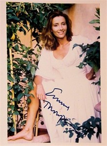 Emma Thompson signed portrait photo