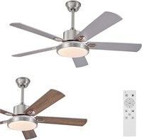 $98  Ceiling Fans with Lights and Remote Control