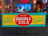 42 x 13” Metal Embossed Double Bubble Sign