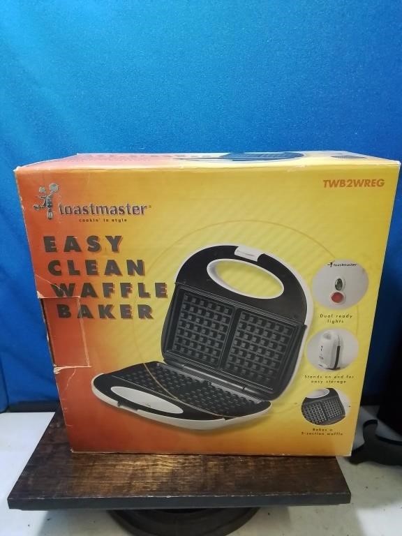 toastmaster easy clean waffle Baker