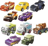 Mattel Disney and Pixar Cars Mini Racers Set of