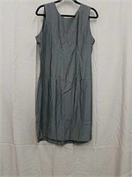 Lady Carol Dark Grey Dress- Size 14