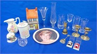 Lot Of Miscellaneous Diana Plate, Salada Tea Hold,