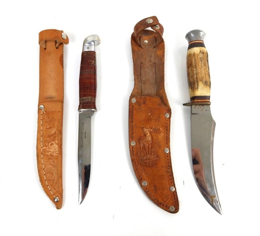 SABRE MONARCH 151 & UTICA SPORTSMAN USA KNIVES