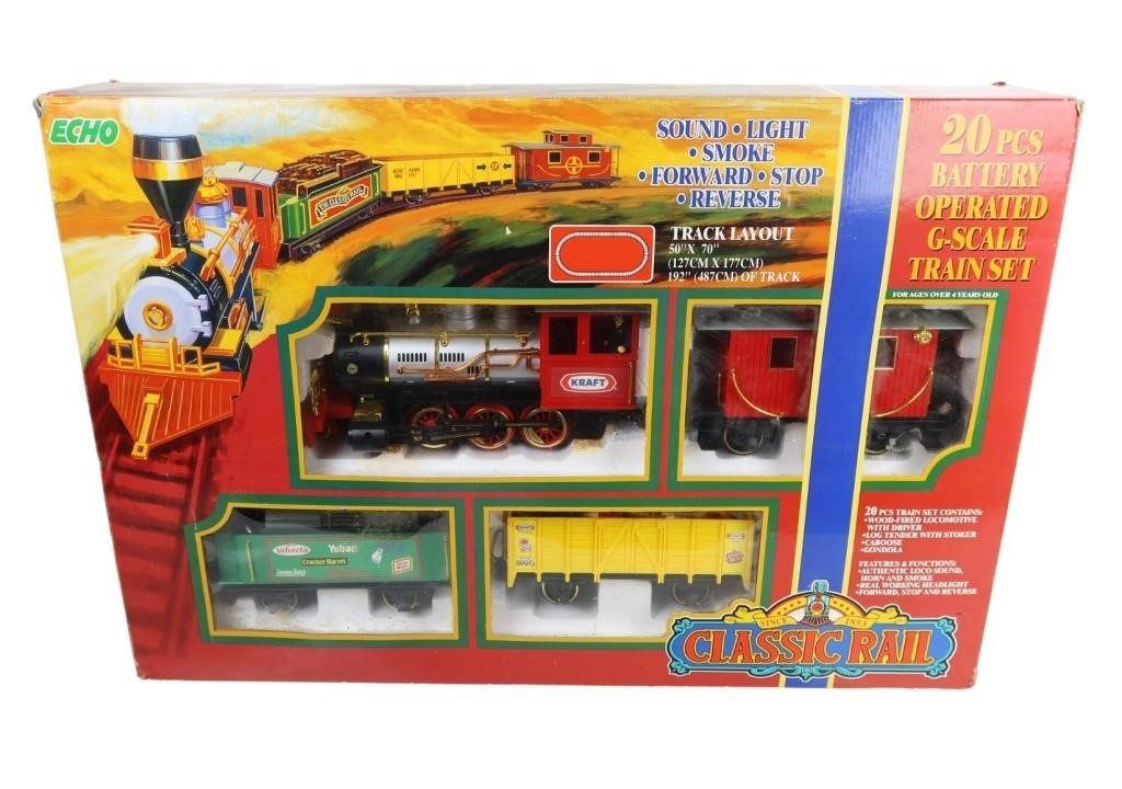 1995 ECHO CLASSIC RAIL TRAIN SET