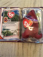 Rex beanie baby NIB