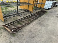 190" metal escape ladder