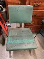 Green Vinyl vintage Chair
